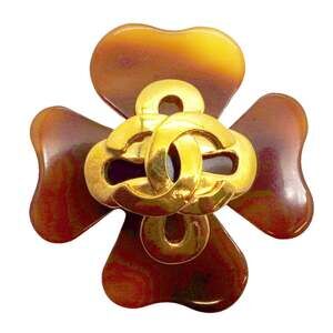 Chanel Cc Logo Brooch Metal #250097C99B